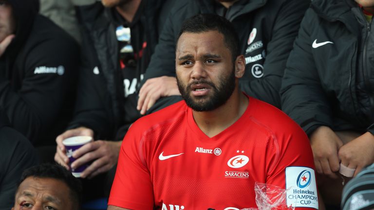 Billy Vunipola has not played since breaking his arm in October