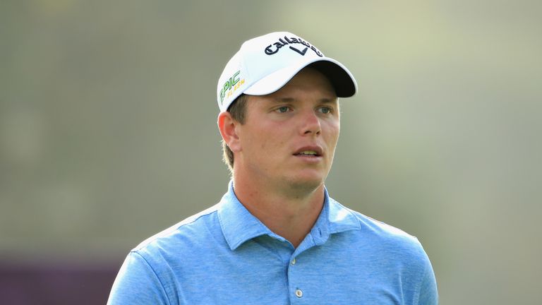 Callum Shinkwin of England during Day One of the Omega Dubai Desert Classic at Emirates Golf Club on January 24, 2019 in Dubai, United Arab Emirates.