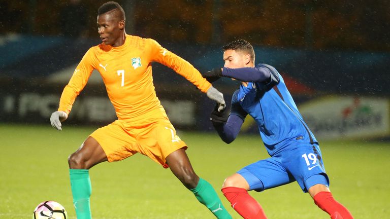Vakoun Issouf Bayo has made two senior international caps for Ivory Coast