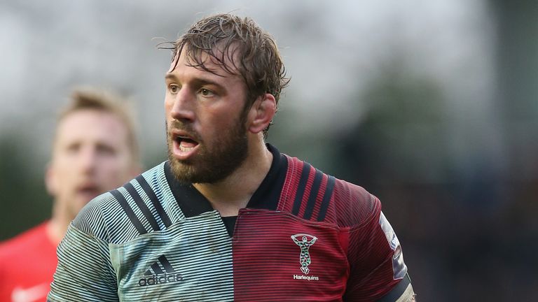 Quins' Chris Robshaw returned to action against Premiership Rugby Cup rivals Saracens following a lengthy lay-off due to knee surgery