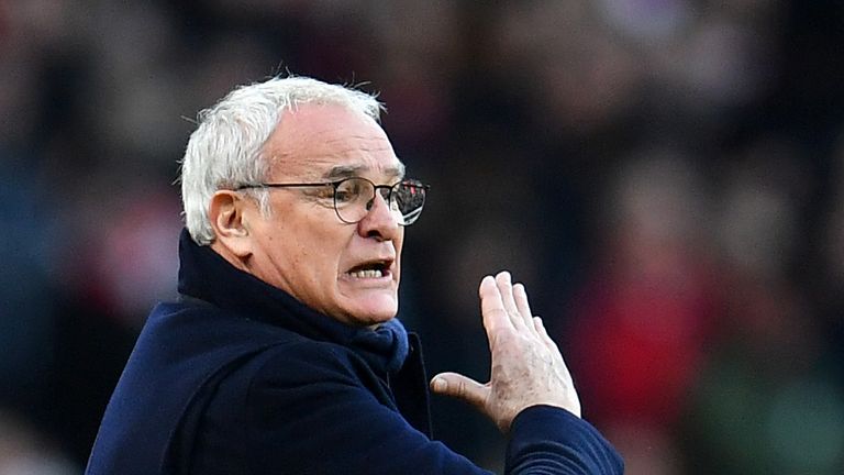 Fulham boss Claudio Ranieri