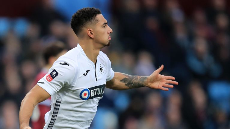 Courtney Baker-Richardson during the FA Cup Third Round match between Aston Villa and Swansea City at Villa Park on January 5, 2019 in Birmingham, United Kingdom.