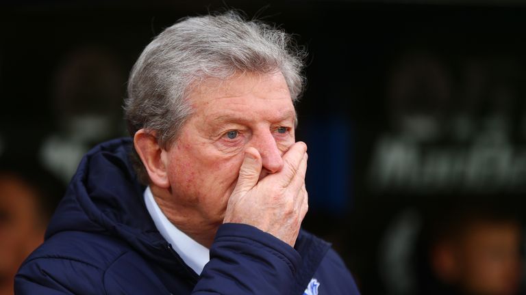 Crystal Palace manager Roy Hodgson