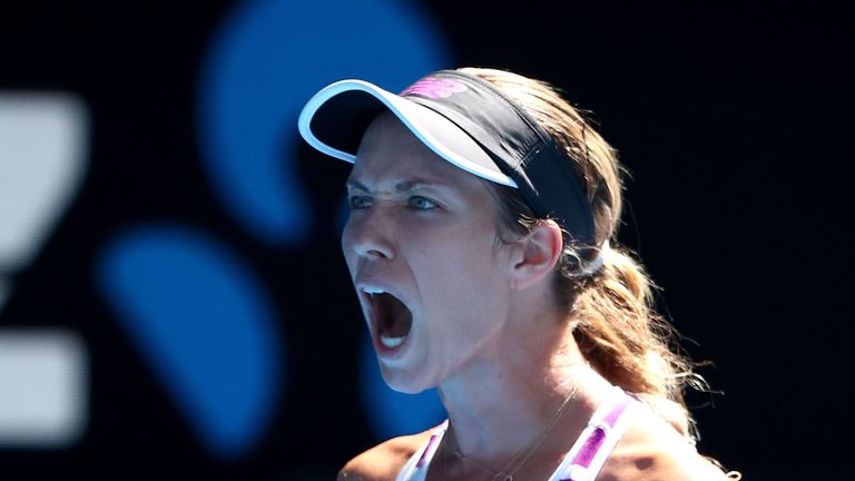 during day seven of the 2019 Australian Open at Melbourne Park on January 20, 2019 in Melbourne, Australia.