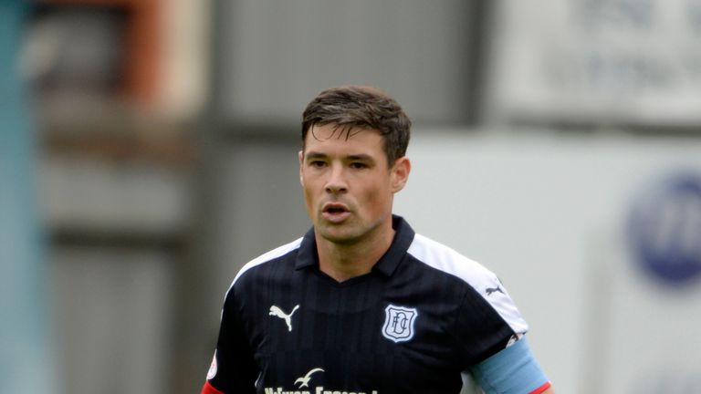 Darren O'Dea of Dundee on July 30, 2016 in Dundee, Scotland.