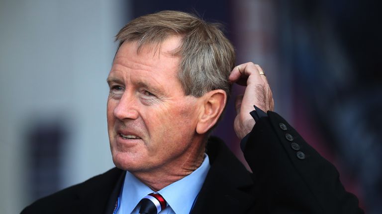 GLASGOW, SCOTLAND - OCTOBER 22: Rangers majority share holder Dave King is seen during the  Betfred League Cup Semi Final between Rangers and Motherwell at Hampden Park on October 22, 2017 in Glasgow, Scotland. (Photo by Ian MacNicol/Getty Images)