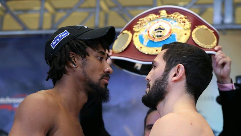 Demetrius Andrade and Aktar Akavov were both inside the limit