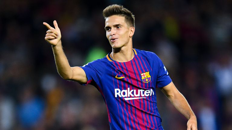 Barcelona's Denis Suarez