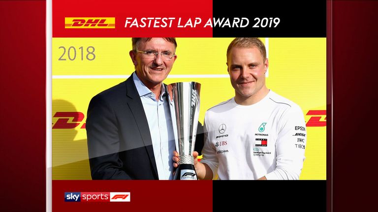 Valtteri Bottas won the award in 2018 with fastest laps in 7 Grands Prix