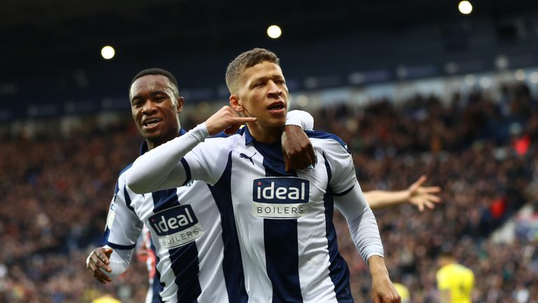  during the Sky Bet Championship match between West Bromwich Albion and Norwich City at The Hawthorns on January 12, 2019 in West Bromwich, England.