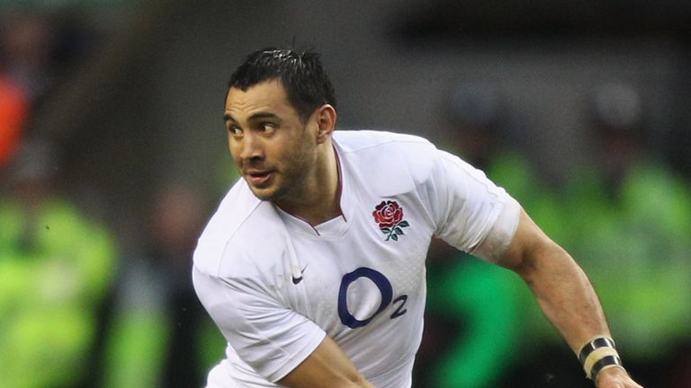 England's Riki Flutey in action during the Six Nations clash with against Ireland at Twickenham in 2010