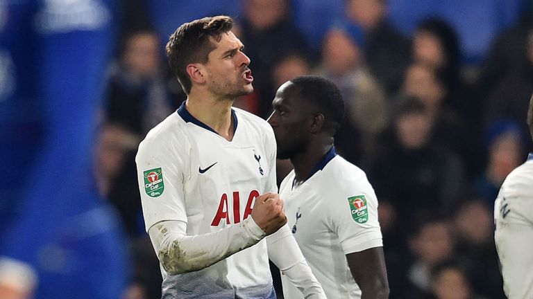 Fernando Llorente levelled the tie with a header