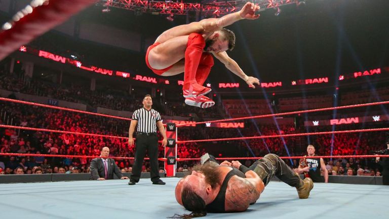 Finn Balor had victory in his grasp against Braun Strowman - until Brock Lesnar intervened