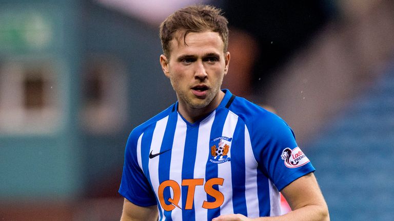 Greg Stewart in action for Kilmarnock