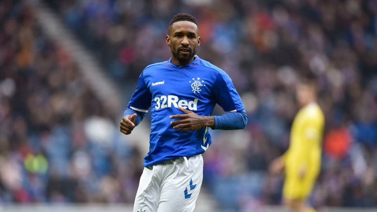 Rangers striker Jermain Defoe