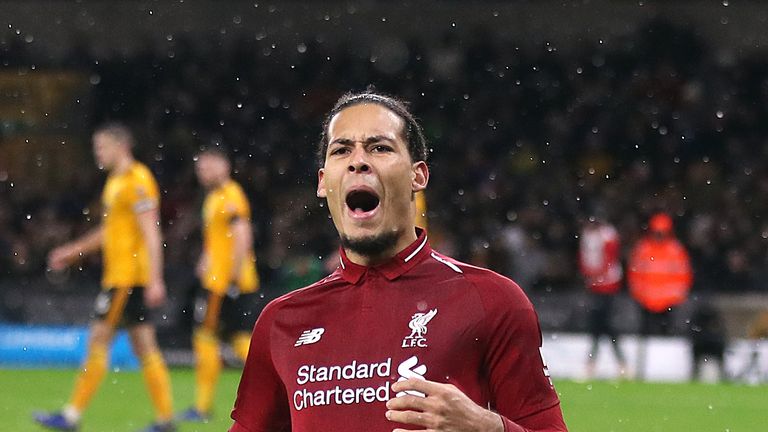 Liverpool centre-back Virgil van Dijk