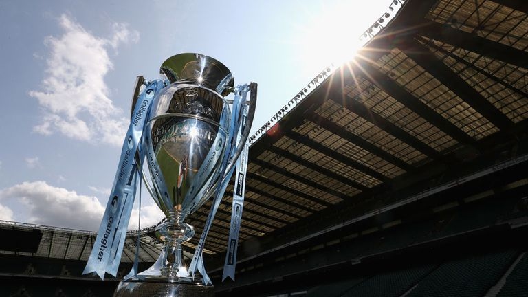 during the Gallagher Premiership Rugby 2018-19 Season Launch at Twickenham Stadium on August 23, 2018 in London, England.