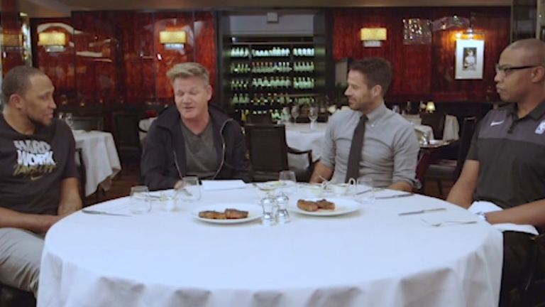 Gordon Ramsay grills NBA legends