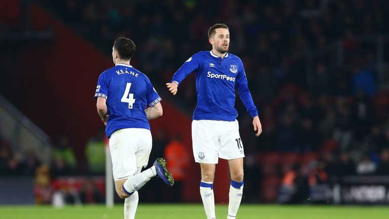 Gylfi Sigurdsson pulled a goal back for Everton