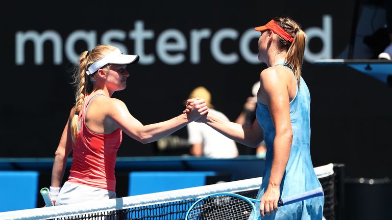 Harriet Dart Maria Sharapova
