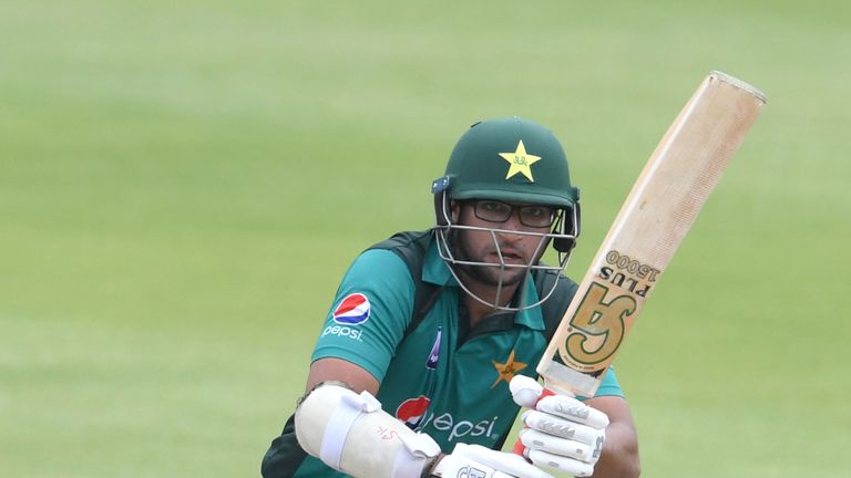 JOHANNESBURG, SOUTH AFRICA - JANUARY 27: Imam-ul-Haq of Pakistan during the 4th Momentum One Day International match between South Africa and Pakistan at Bidvest Wanderers Stadium on January 27, 2019 in Johannesburg, South Africa.(Photo by Lee Warren/Gallo Images)