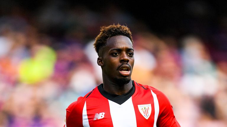 Athletic Bilbao's Inaki Williams