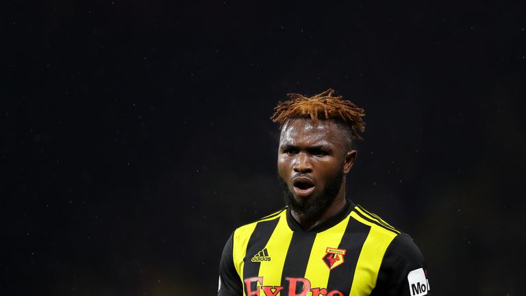 Isaac Success was booked over the incident involving a ball boy at Wembley