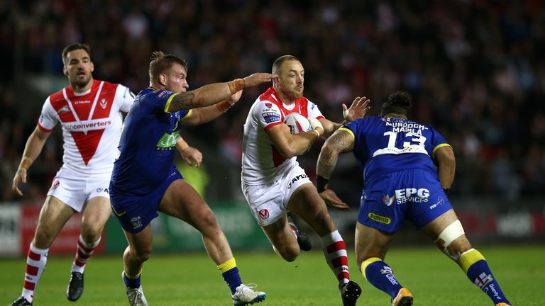 James Roby has been with St Helens since 2002