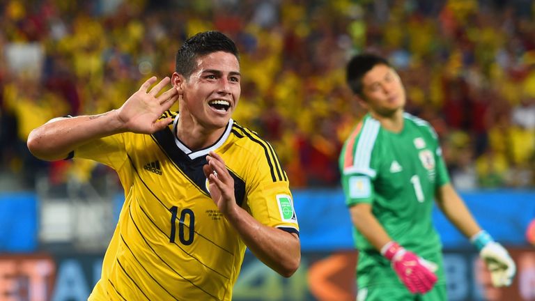 James Rodriguez won the Golden Boot at the 2014 World Cup