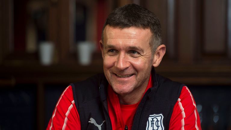 Dundee manager Jim McIntyre 