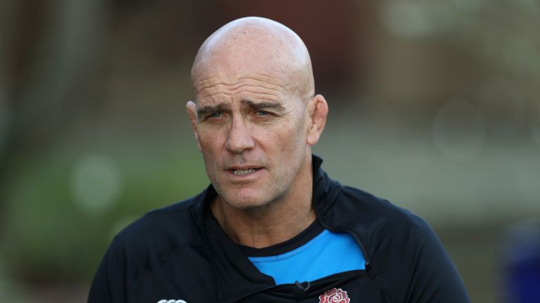 John Mitchell during the England media session held at Pennyhill Park on November 14, 2018 in Bagshot, England.