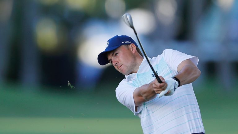 during the first round of the Sony Open In Hawaii at Waialae Country Club on January 10, 2019 in Honolulu, Hawaii.