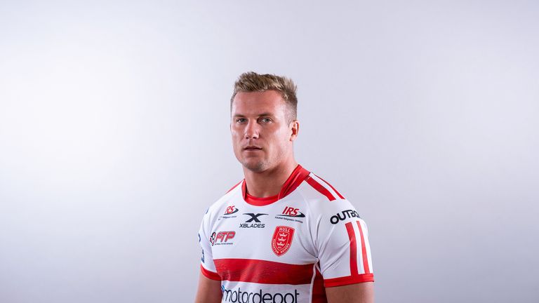 Picture by Allan McKenzie/SWpix.com - 11/01/2019 - Rugby League - Super League - Hull KR Media Day Headshots - The University of Hull, Hull, England - Josh Drinkwater.