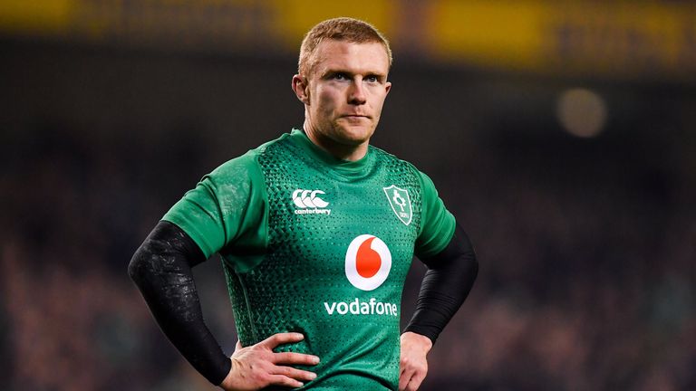 17 November 2018; Keith Earls of Ireland during the Guinness Series International match between Ireland and New Zealand at Aviva Stadium, Dublin.