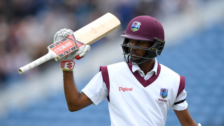 Kraigg Brathwaite has scored eight Test centuries for the Windies