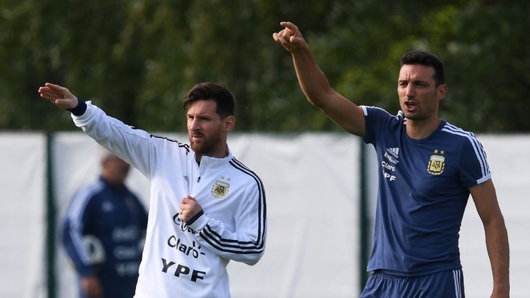 Argentina coach Lionel Scaloni hopeful Lionel Messi will return to national  team before Copa America | Football News | Sky Sports