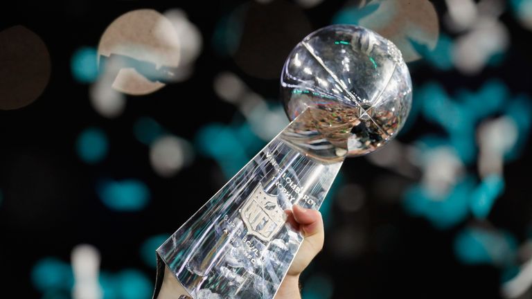 The Vince Lombardi Trophy