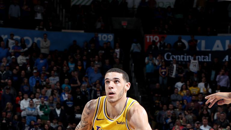 Los Angeles Lakers guard Lonzo Ball could be out for over a month