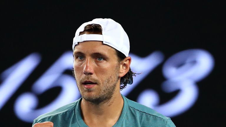 Lucas Pouille will next face Borna Coric, who had also never progressed past the first round in Melbourne before this week