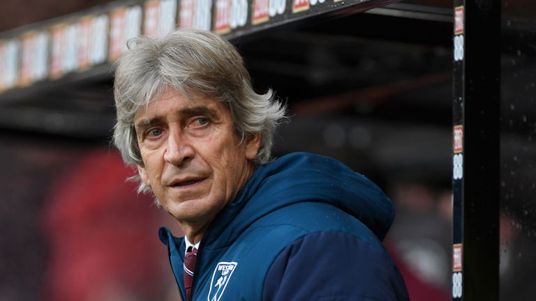 Manuel Pellegrini rued his side's cutting edge as West Ham were beaten at Bournemouth