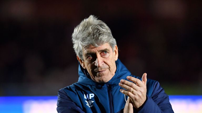 Manuel Pellegrini was ashamed of his side following their FA Cup defeat to AFC Wimbledon