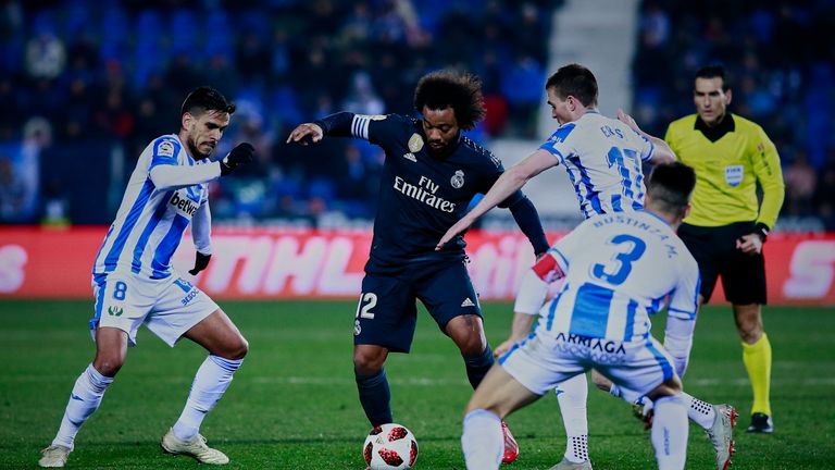 Marcelo featured but Santiago Solari opted to rotate his side on Wednesday