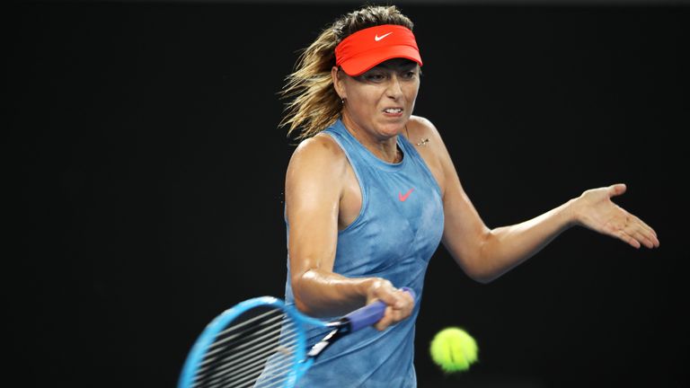 Maria Sharapova is the 30th seed in Melbourne