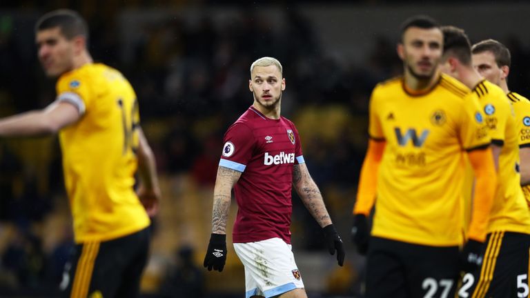  Marko Arnautovic is hoping to be fit to face Liverpool on Monday