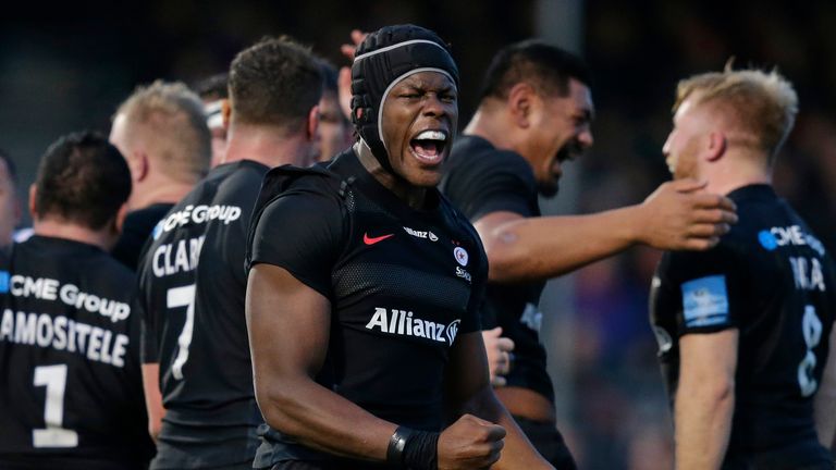 Saracens lock Maro Itoje