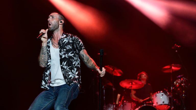 Maroon 5 are the half-time entertainment at this year's Super Bowl