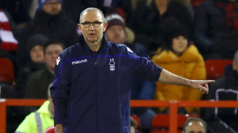  during the Sky Bet Championship match between Nottingham Forest and Bristol City at City Ground on January 19, 2019 in Nottingham, England.