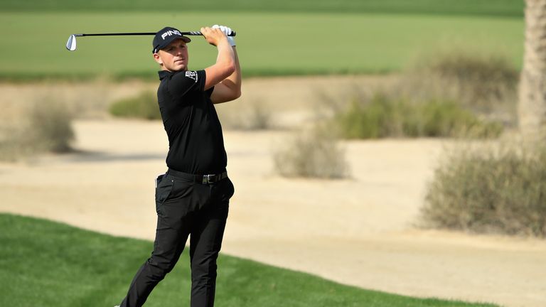during Day Four of the Omega Dubai Desert Classic at Emirates Golf Club on January 27, 2019 in Dubai, United Arab Emirates.