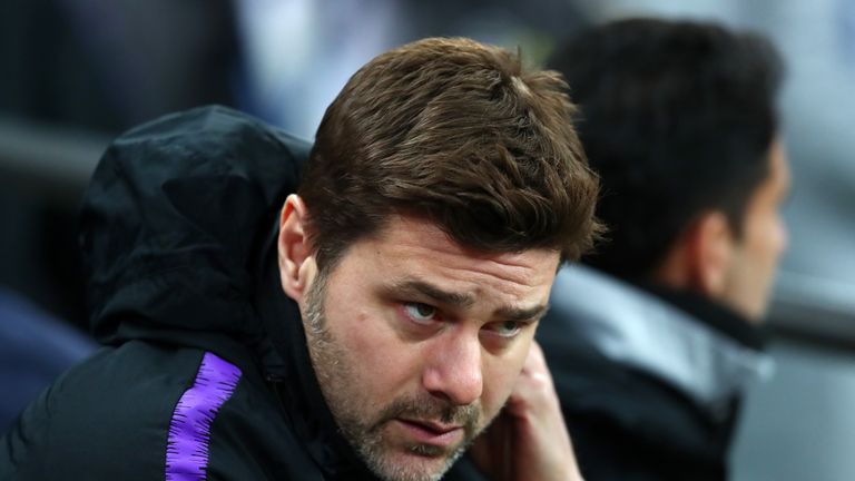  during the Carabao Cup Semi-Final First Leg match between Tottenham Hotspur and Chelsea at Wembley Stadium on January 8, 2019 in London, England.