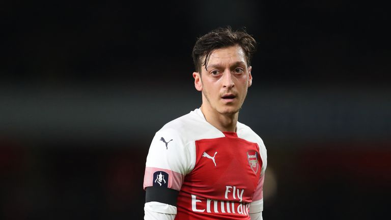Mesut Ozil is reportedly interesting Inter Milan